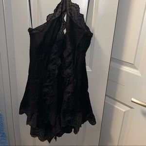 Free people black romper